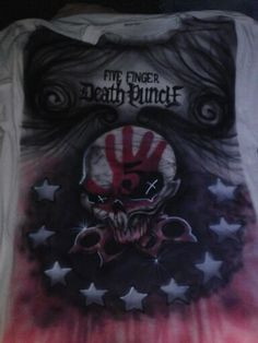... Five Finger Death Punch shirt by Aeric McBride of NLess Ink Tattoo
