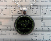 Halloween Necklace, Quotes, Gothic, Love, Literacy, Literature, Books ...