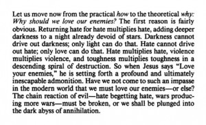 Will Not Rejoice in the Death of One