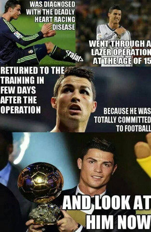 Cristiano ronaldo respect