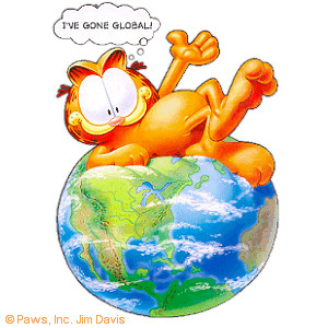 Garfield Report wonder where his next port of call is !!!!!