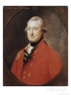 Charles Cornwallis Poster Thomas Gainsborough Barewalls