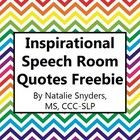 Speech Therapy...