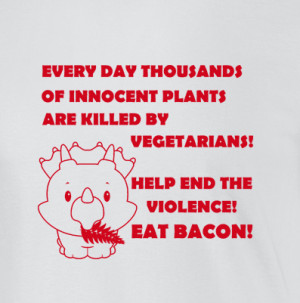 Eat-Bacon-Womens-American-Apparel-Tee-T-Shirt-Funny-Humour-Quotes ...
