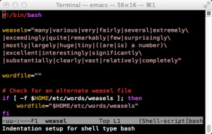 Shell programming with bash: by example, by counter-example