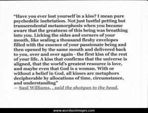 Saul williams quotes