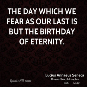 Lucius Annaeus Seneca Death Quotes
