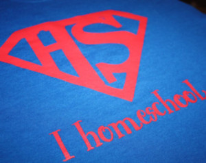 Homeschool Mom T shirt - custom han d painted ...