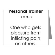 Personal Trainer Thank You Cards & Note Cards
