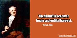 199 Giving Thanks Quote – Plentiful Harvest