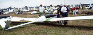Monnett Monerai, a sailplane developed in the late 1970s by John ...