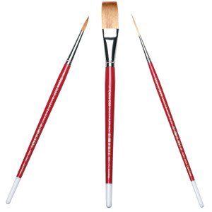 Gerstaecker Squirrel Hair Watercolour Brushes Size 0 5mm wide Code