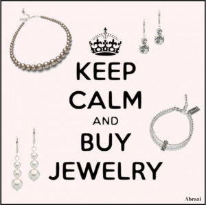 Keep calm and buy #Abrazi jewelry