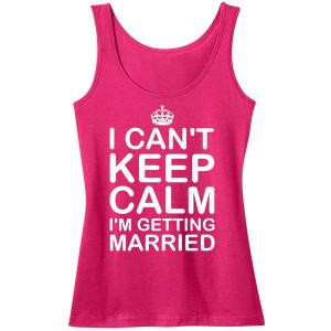 Hot Rock Press Tshirt I Can't Keep Calm I'm Having A Baby Ladies Tee ...