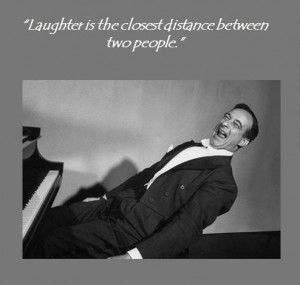 Victor Borge... on Laughter.