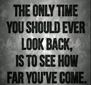 Don't look back quote
