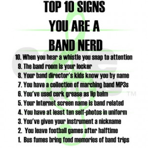 band_nerd_top_10_signs_white_tshirt.jpg?color=White&height=460&width ...