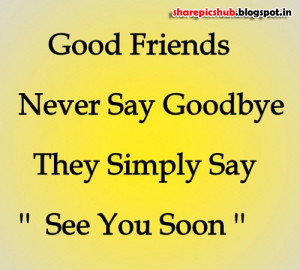 Friendship Quote Wallpaper | See You Soon Quote Images