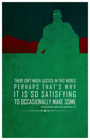 Martian Manhunter quote