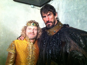 Alex Zahara as King Midas and Robert Maillet as the Behemoth