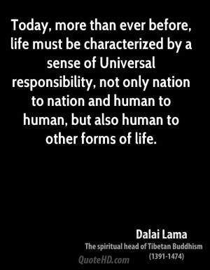 Dalai Lama Life Quotes