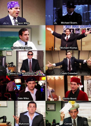 Michael Scott. This should be pinned on shows I USED to love...now ...