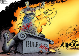 Ferguson Riot (Cartoon)