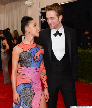 FKA Twigs and Robert Pattinson at the Met Gala