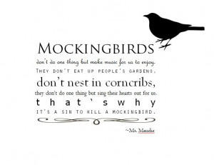 to kill a mockingbird quote typography created by me in microsoft word ...