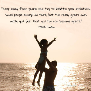 Stay away from small people…