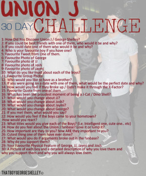 union j #union j challenge #george shelley