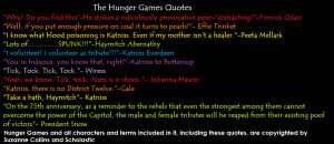 The Hunger Games Quotes Wallpaper Hunger games quotes by