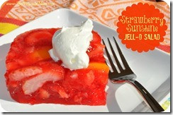 Strawberry Jello Sunshine Salad
