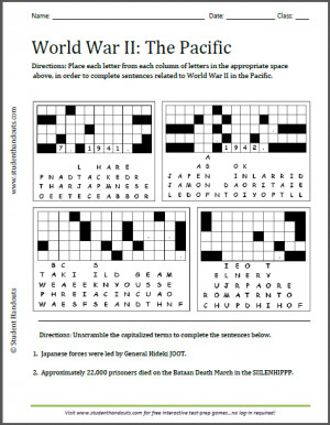 Click here to print this puzzles worksheet.