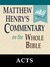 matthew henry s commentary on the whole bible 18 books by matthew ...