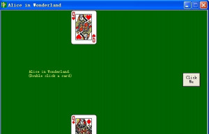 Alice in Wonderland card game alice in wonderland quotes
