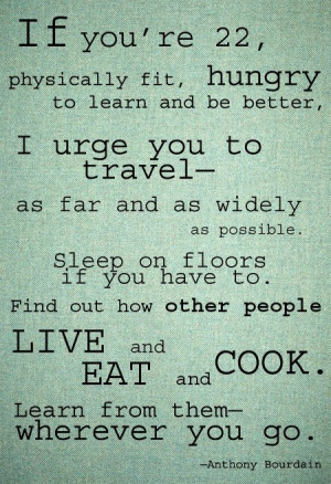 ... which you fear, which you think that you can't do or haven't done yet