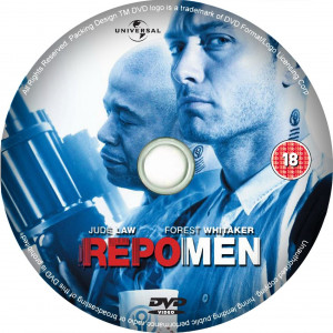 Repo Men Movie Dvd Label Cover Front