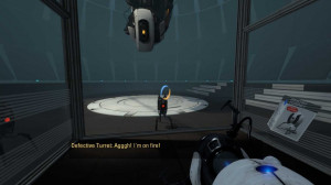 Portal 2 Defective Turret Defective turret: agggh! i'm