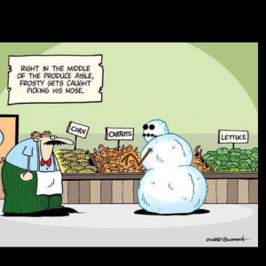 Frosty never gets any respect!