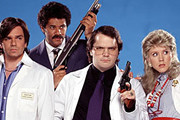 Garth Marenghi's Darkplace. Image shows from L to R: Todd Rivers / Dr ...