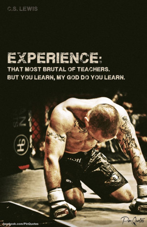 ... of teachers. But you learn, my god do you learn.