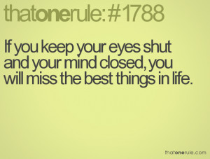 Closed Mind Quotes Shut and your mind closed,