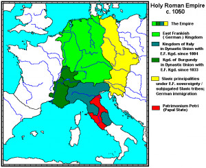 Germany Holy Roman Empire Map