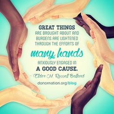 ... Russell #quote #volunteerism #NVM2014 National Volunteer Month More