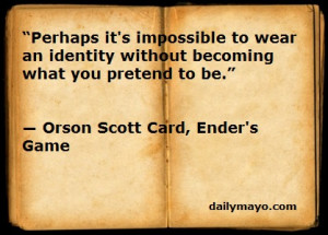 Quote: Orson Scott Card