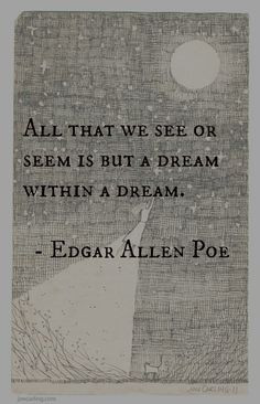 dream edgar allen poe quote more dark quotes quotes lyr edgar allen ...