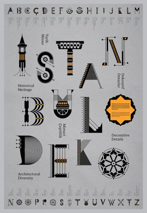 Istanbul type design by Geray Gencer