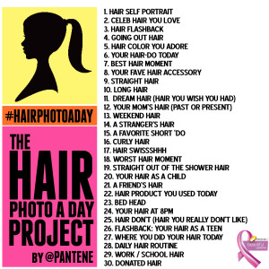 Pantene Beautiful Lengths Hair Photo A Day project