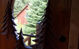 Log Cabin Entry Doors